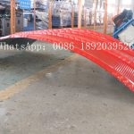 maquina para calamina curva arco metálico para techos de teja-2