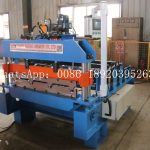 maquina te techo curvo crimpado para fabricar láminas de techos curvos